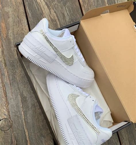 nike air force mit glitzer nike zeichen|Nike Air Force 1 high.